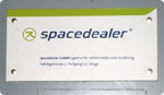 Firmenschild spacedealer